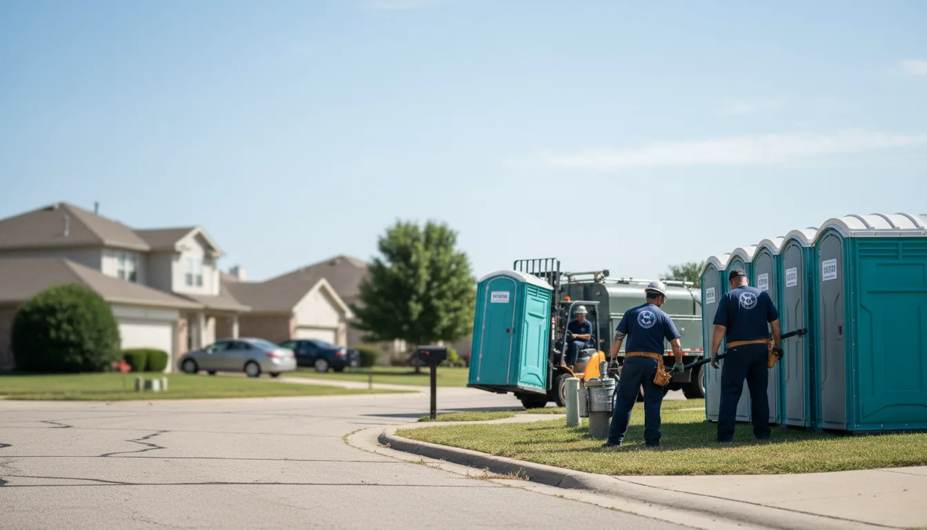 Porta Potty Rental in Dubuque, IA near me